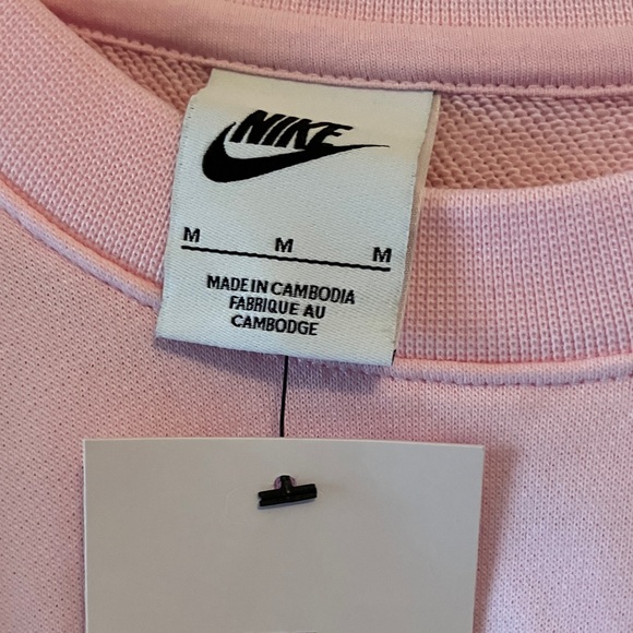 Nike Light Pink Crewneck Sweatshirt - Picture 3 of 3